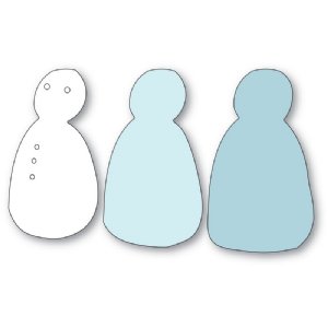 Memory Box - Die - Tall Bundled Snowman