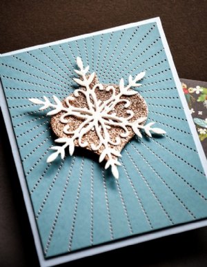 Memory Box - Die - Frilling Snowflake Ornament