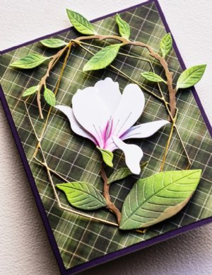 Memory Box - Die - Curved Magnolia Branch