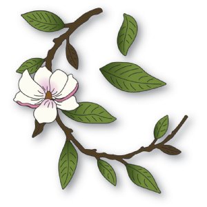 Memory Box - Die - Curved Magnolia Branch