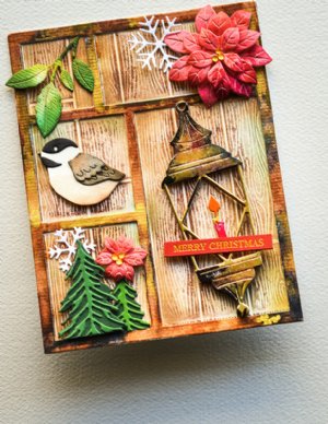 Memory Box - Die - Nestled Chickadee Duo