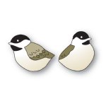 Memory Box - Die - Nestled Chickadee Duo