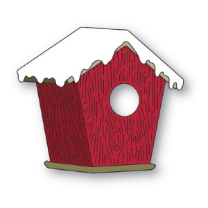 Memory Box - Die - Woodgrain Bird House