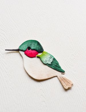 Memory Box - Die - Layered Hummingbird