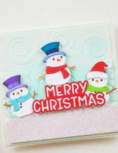 Memory Box - Die - Stylish Snowmen Trio