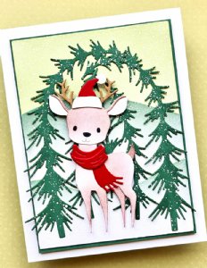 Memory Box - Die - Festive Fawn
