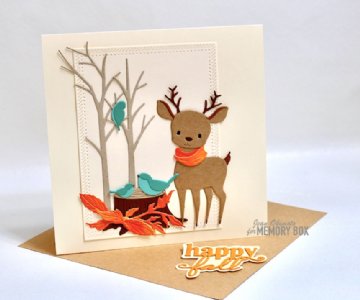Memory Box - Die - Festive Fawn