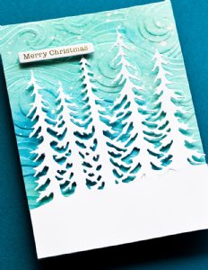 Memory Box - Die - Evergreen Tree Stand