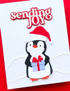 Memory Box - Die - Gift Penguin