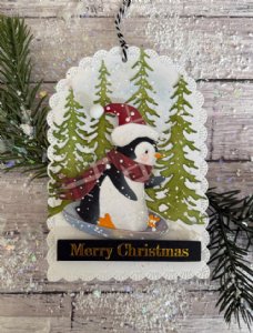 Memory Box - Die - Sledding Penguin