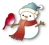Memory Box - Die - Snowman and Birdie Friend