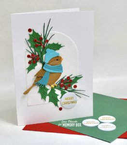 Memory Box - Die - Evergreen Holly Bundle