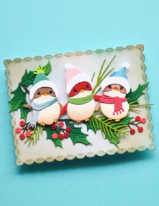 Memory Box - Die - Evergreen Holly Bundle