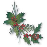 Memory Box - Die - Evergreen Holly Bundle