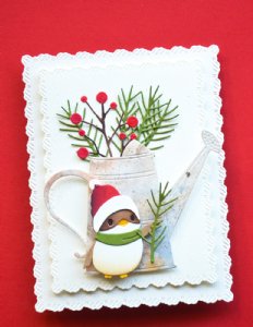 Memory Box - Die - Pine and Berries Sprigs