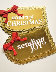 Memory Box - Die - Merry Christmas Timeless Script