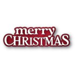 Memory Box - Die - Merry Christmas Timeless Script