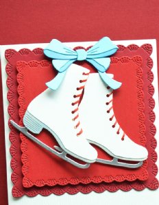 Memory Box - Die - Fan Stitch Scalloped Square Frames