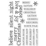 Memory Box - Clear Stamps - Christmas Tiles