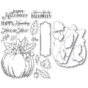 Memory Box - Stamp & Die Combo - Halloween Pumpkin
