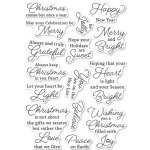 Memory Box - Clear Stamp - Sweet Christmas