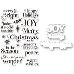 Memory Box - Clear Stamp & Die Set - Christmas Wonder