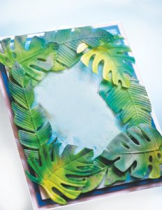 Memory Box - 3D Embossing Folder & Matching Dies - Tropical Leaves