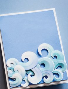Memory Box - 3D Embossing Folder & Matching Dies - Curling Waves