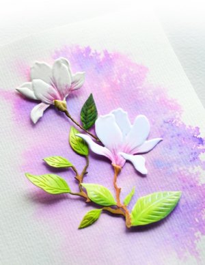 Memory Box - 3D Embossing Folder & Dies - Marvelous Magnolia