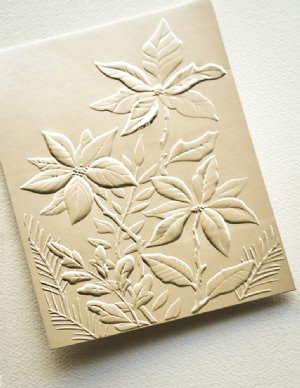 Memory Box - 3D Embossing Folder & Dies - Perfect Poinsettias