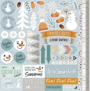 Reminisce - 12X12 Collection Kit - My First Snow