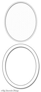 MFT - Dies - Oval Shaker Window & Frame