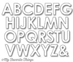 MFT - Dies - Pop-Up Alphabet