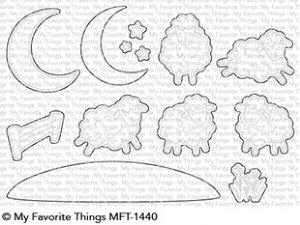 My Favorite Things - Dies - Over the Moon for Ewe