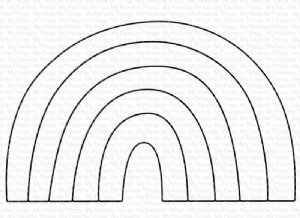 MFT - Dies - Rainbow Whimsy