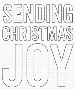 MFT - Dies - Sending Christmas Joy