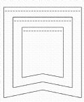 My Favorite Things - Dies - Stitched Jumbo Fishtail Flags