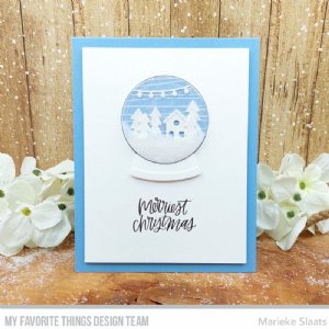 MFT - Dies - Snow Globe Accessories