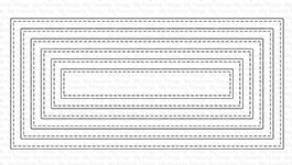 My Favorite Things - Die - Stitched Mini Slimline STAX