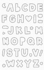 My Favorite Things - Dies - Hip Hip Yay Alphabet