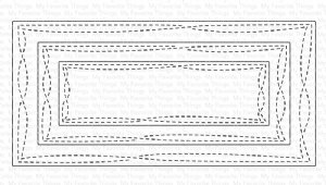 My Favorite Things - Die - Wonky Stitched Mini Slimline STAX
