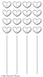 MFT - Dies - Stitched Heart Grid