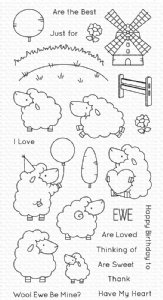 My Favorite Things - Clear Stamp - Ewe Are the Best