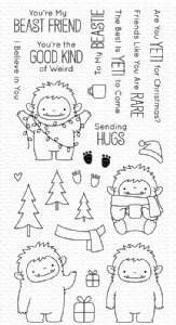 My Favorite Things - Clear Stamp - Beast Friends