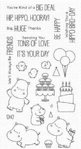 My Favorite Things - Clear Stamp - Happy Hippos