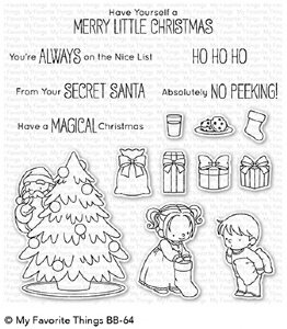 MFT - Clear Stamp - Secret Santa