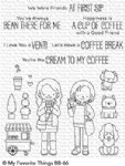My Favorite Things - Clear Stamp - Friends at First Sip