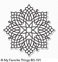 MFT - Cling Stamp - Captivating Mandala