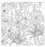 My Favorite Things - Cling Stamp - Flower Field Background