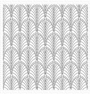 My Favorite Things - Cling Stamp - Fanfare Background